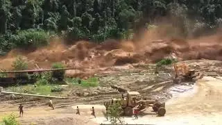 Dangerous Water flow. Insidents in earth.