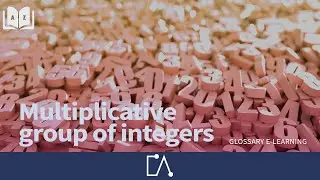 🇬🇧 Embedded Academy Glossary | Multiplicative Group of Integers | Mathematics