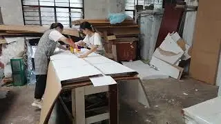 door packing step