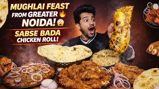BEST FOOD OF GREATER NOIDA 🤤 MUGHLAI CHICKEN KEEMA, CHICKEN KORMA, CHICKEN CHENGEZI, BIGGEST ROLL 🤩