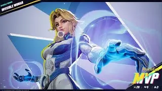 Marvel Rivals Aggressive Invisible Woman Competitive 👱🏻‍♀️