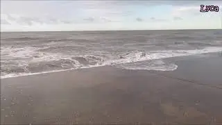 New year in tier 4 in Blackpool. Clear views and the beautiful sea at high tide.