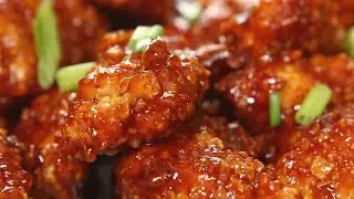 Honey BBQ Popcorn Chicken