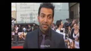 Raavan World Premiere Prithviraj showing off in the interview at london