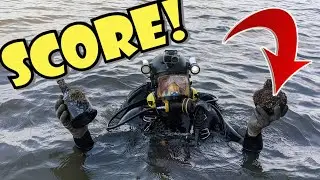300 YEAR OLD RIVER TREASURE FOUND!! (Valuable Antique Bottles)