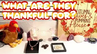 🍂What Are They Thankful For About You?🍁 (✨Tarot Reading✨)