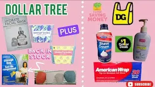 New Dollar Tree & Dollar General Shop With Me