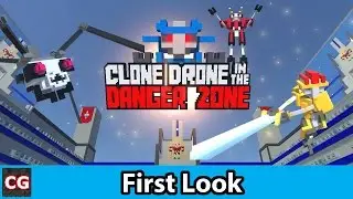 Indie Game First Look: Clone Drone in the Danger Zone | More than just a great rhyme!