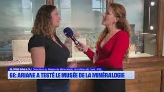 ARIANE A TESTE LE MUSEE DE LA MINERALOGIE