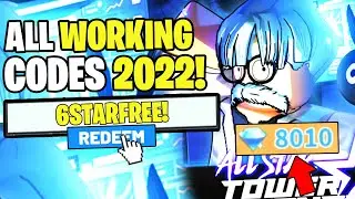 *3 CODES* ALL WORKING CODES FOR ALL STAR TOWER DEFENSE IN 2022! ROBLOX ALL STAR TOWER DEFENSE CODES