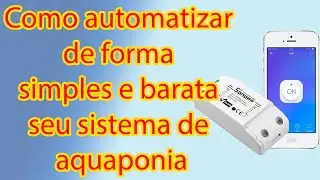 Como Automatizar de Forma Simples e Barata seu Sistema de Aquaponia
