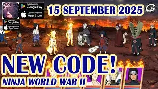 🎁 NEW CODE Ninja World War 2 Giftcode & Redeem Code 15 September  2025 - Mobile Game&nbsp;(Android/IOS)