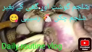 Duphar ki Routine|How to cook Shaljum Gosht;Bagair Ghee Kay Chicken|Cooking Lifestyle|ByMyStyleVlogs