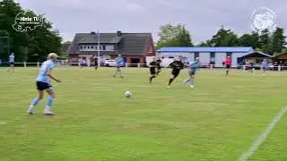 Hinte TV beim Fu&szlig;ballspiel der Damen TB Twixlum e.V. gegen TuS Hinte. 24.08.2025