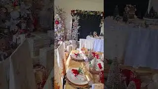 christmas table setting #shorts #christmas #