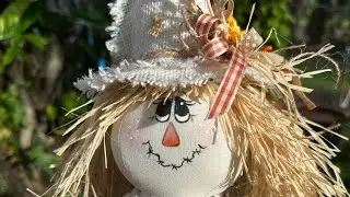 Scarecrow Autumn Decor! 🌻🍂🍁🍂🌻