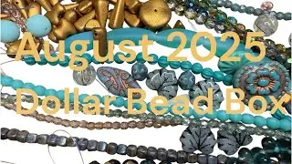 Dollar Bead Box Aug. 2025 subscription and design on the fly #dollarbeadbox #designsanddoovers 