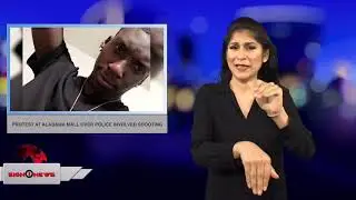 Protest at Alabama mall over police involved shooting (ASL - 11.24.18)