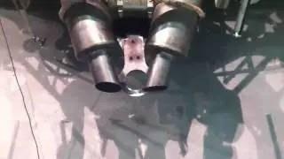 Flaming mosler mt900 engine