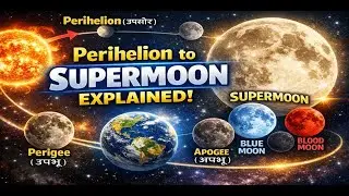 Perihelion to Supermoon Explained | Aphelion, Perigee, Apogee, Blue Moon & More