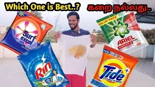 The Ultimate Washing Powder Test