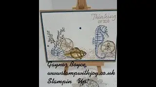 Seaside Notion Card Using the Scan n Cut