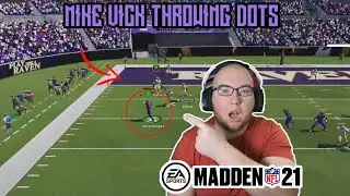 MIKE VICK THROWING DOTS!! (MADDEN 21 MUT SQUADS GAMEPLAY)