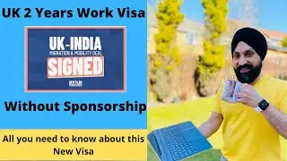Tier 5 Youth Mobility Visa | 2 Years UK work visa without sponsorship| Work in UK | UK Work permit