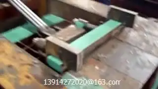 Baler: metal chips boring baler machine