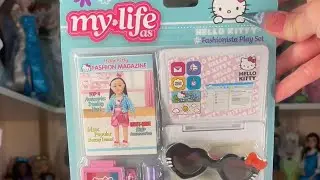 Hello Kitty 18 inch doll accessories!!! My Life As Hello Kitty Set