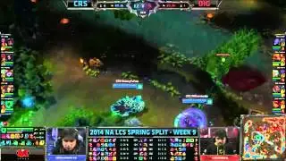 Curse vs Team Dignitas | CRS vs DIG | 2014 NA LCS Spring Split W9D1 G2 [HQ]