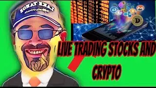 LIVE STOCK CRYPTO NEWS AND TRADES. #HOOD #AMD #HMBL #AMC #BTC #DOGE #MARA