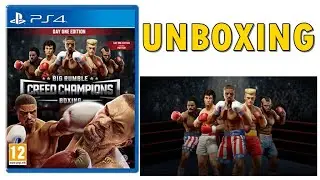 🥊Big Rumble CREED CHAMPIONS Boxing- UNBOXING- PS4- Juego basado en las pel&iacute;culas de Rocky y Creed.