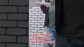 Installing brick slices#viral#beautiful#vancouverconstruction#canada#vancouver 