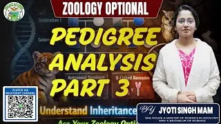 Pedigree Analysis Part 3 | Advanced Inheritance & Numericals | Biology by Jyoti Singh Mam