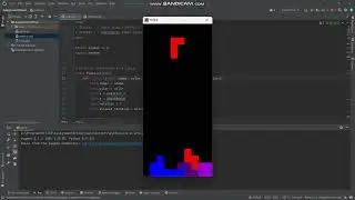 Tetris using PyGame | Python
