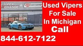 Used Vipers For Sale In Michigan | Call (844) 612-7122 | 2015 BMW i8 Pure Impulse World