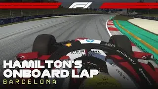 Lewis Hamilton's Onboard Lap Around Barcelona | Assetto Corsa