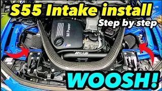 CTS Turbo Intakes Install & SOUND CLIPS! - BMW S55 M3/M4 F80 F82 F83 & M2 F87C