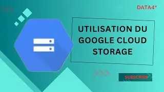 Day 4 comment utiliser Google cloud storage #datascience #googlecloud #data4* #datatuber #clouds #4u