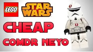 How to make a CHEAP LEGO COMMANDER NEYO Minifigure (2020)