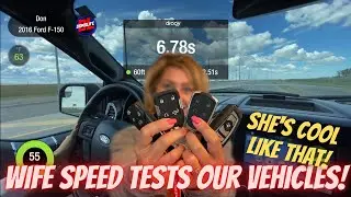 Wife Tests the DRAGY GPS Performance Meter! 0-60 Amateur Acceleration Tests!