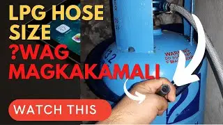 Size ng LPG Hose na dapat bilhin para sa Haier Gas Range