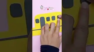 School Bus Paper Craft - Leigha Marina Arts & Crafts