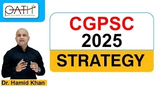 CGPSC 2025 Strategy by Dr. Hamid Khan | Study Plan | Time Management & Preparation Tips #happydiwali