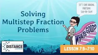 Multistep Fraction Problems