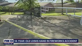 14-year-old loses hand in fireworks accident | FOX 13 Seattle