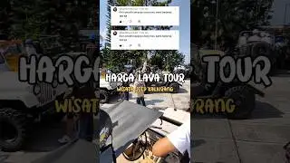 Harga Paket Lava Tour Jeep Merapi di Kaliurang Yogyakarta - Mulai 400 Ribuan