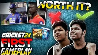 Cricket 24 First Gameplay Review - IND vs AUS T10 | Worth it or Not? | #cricket24 #indvsaus