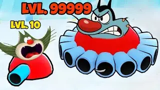 OGGY build Most Dangerous Tank Ever to Destroy Jack tank In Roblox